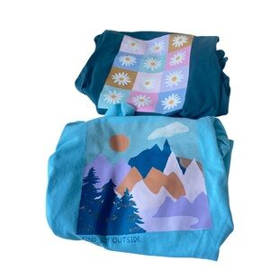 Cat & Jack long sleeve T-shirt set of 2 sz 6